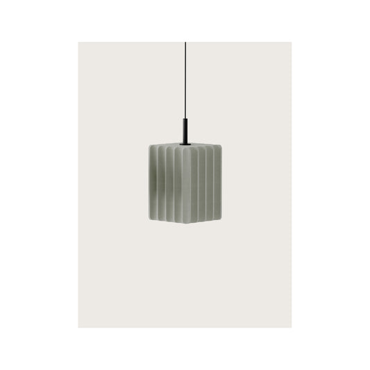 Pire Pendant in Matt Black