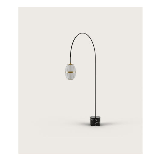 Pull Floor Lamp in Matt Black