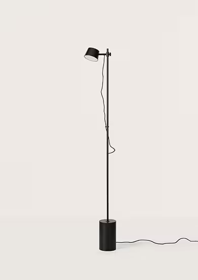 Nera LED Floor Lamp Matt Black