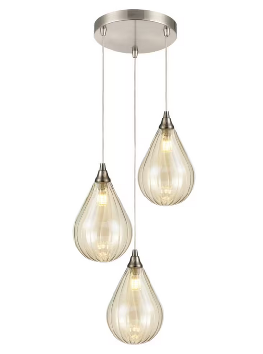Pirum 3-Light Round Pendant