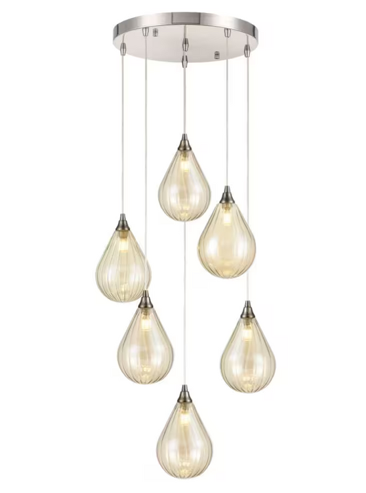 Pirum 6-Light Round Pendant