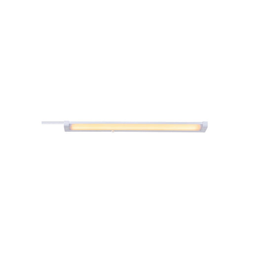 Preston Batten Light Fitting in White