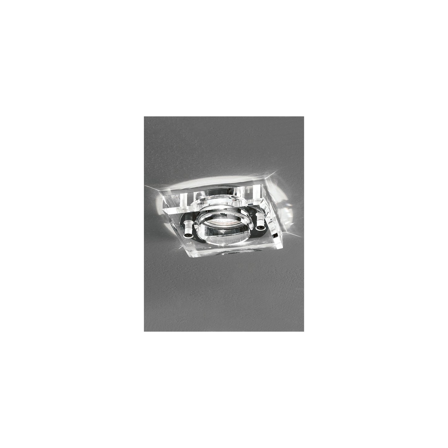 LV 50W Crystal Downlight IP65 in Chrome