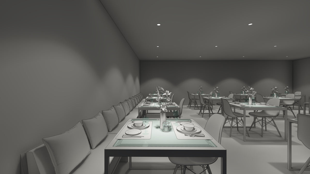 Dining room   making food look appetizing