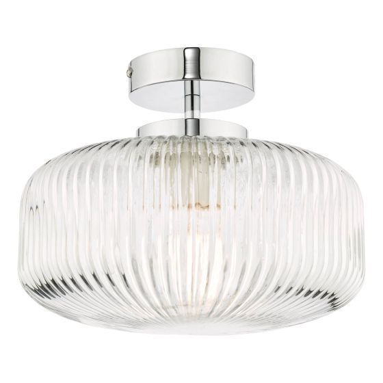 Dar Rivale Bathroom Ceiling Light