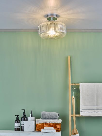 Dar Rivale Bathroom Ceiling Light