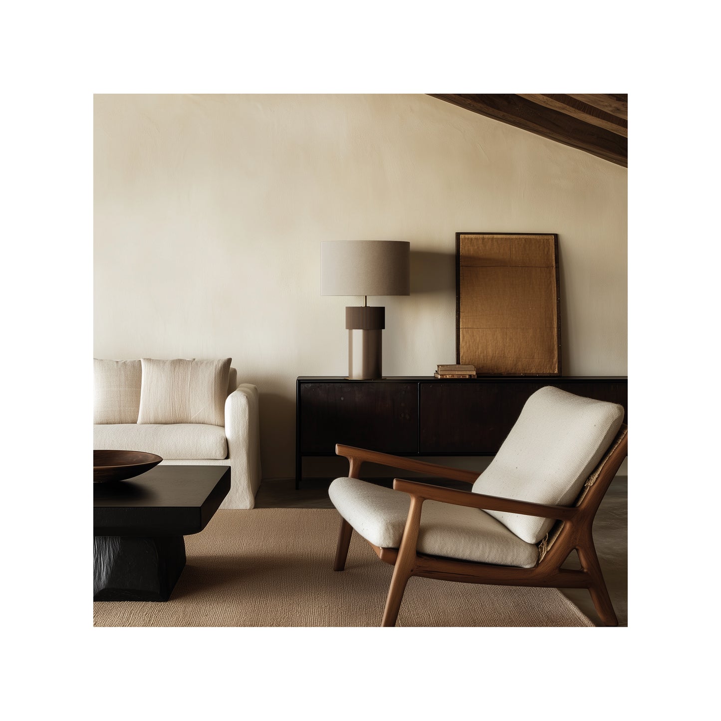 Rock Ceramic Table Lamp