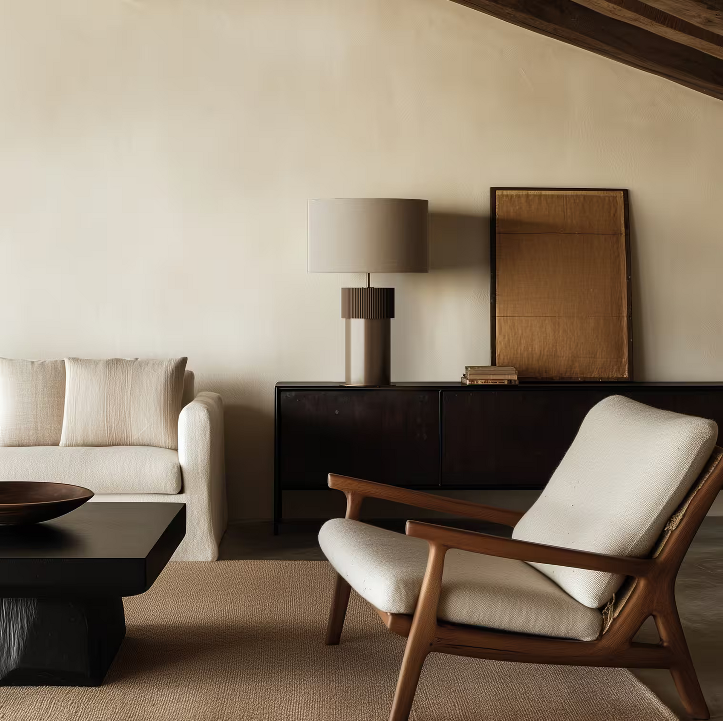 Rock Glass Table Lamp