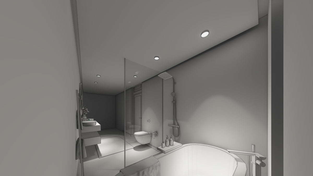 Bathroom   shower & wet area lighting
