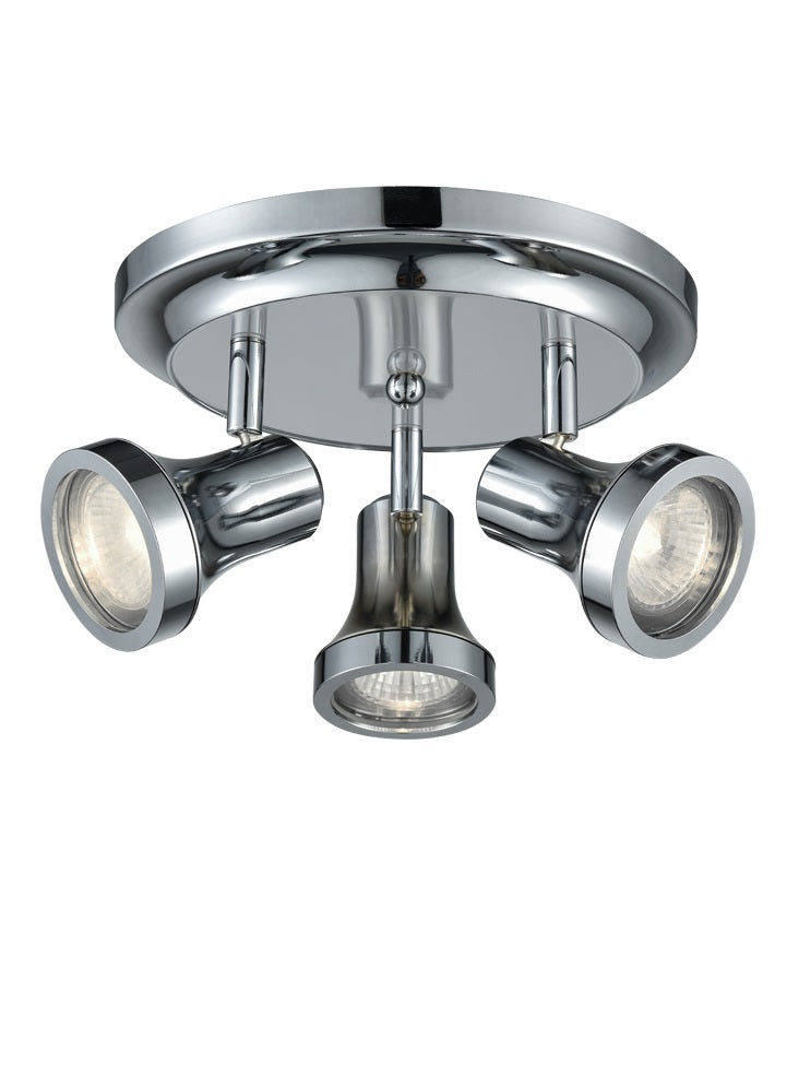 Artlite 3-Light Bathroom Ceiling Spotlight