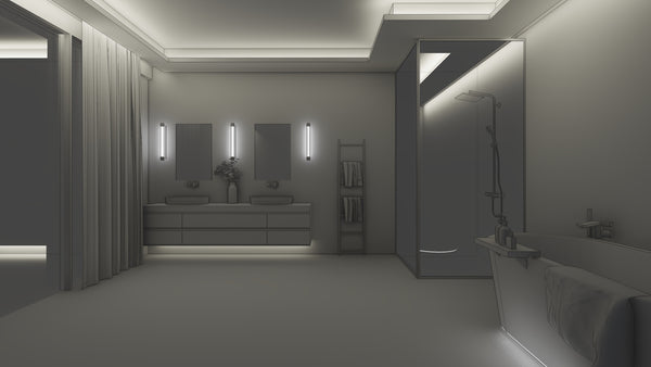 Spa sanctuary bathroom