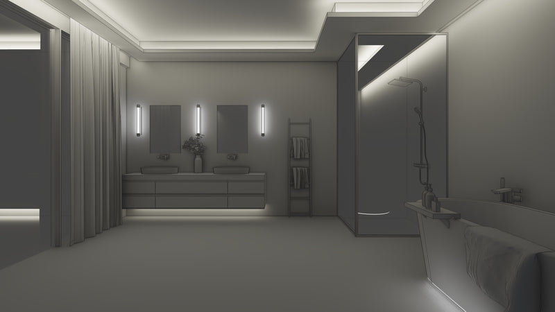 Spa sanctuary bathroom