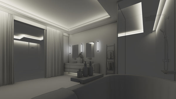 Spa sanctuary bathroom