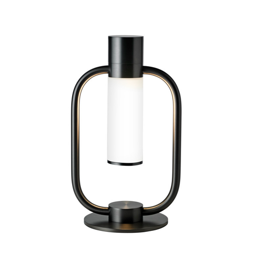 Storm Glass Diffuser Table Lamp with An Elegant Design