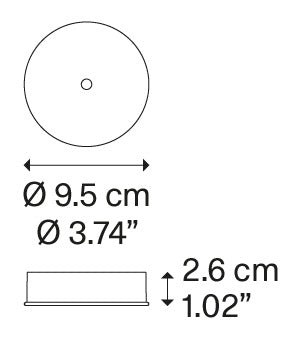 Lodes Mini Ceiling Canopy