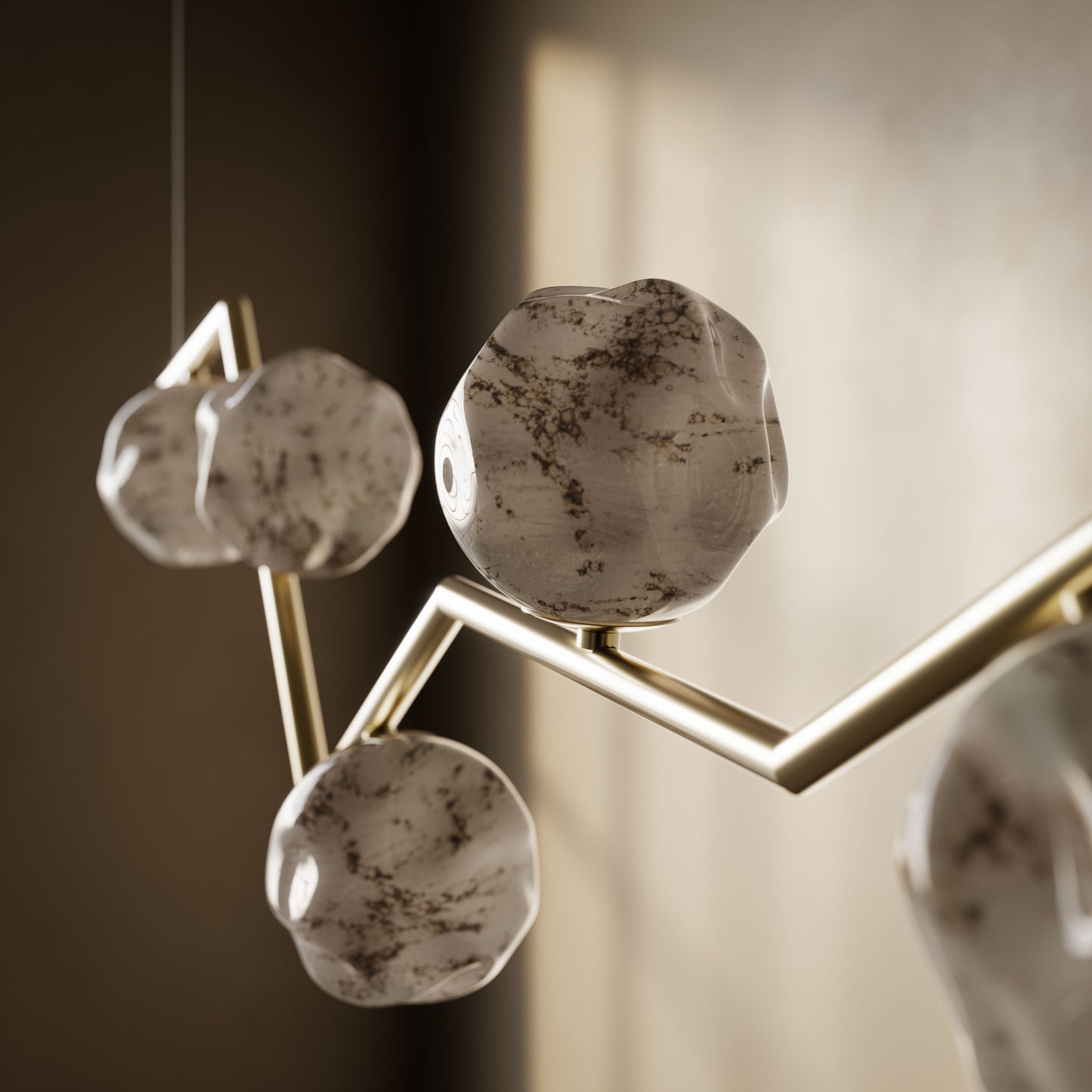 Stone Linear Pendant