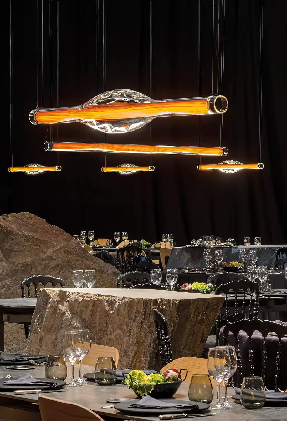 Dune 120 Horizontal LED Pendant