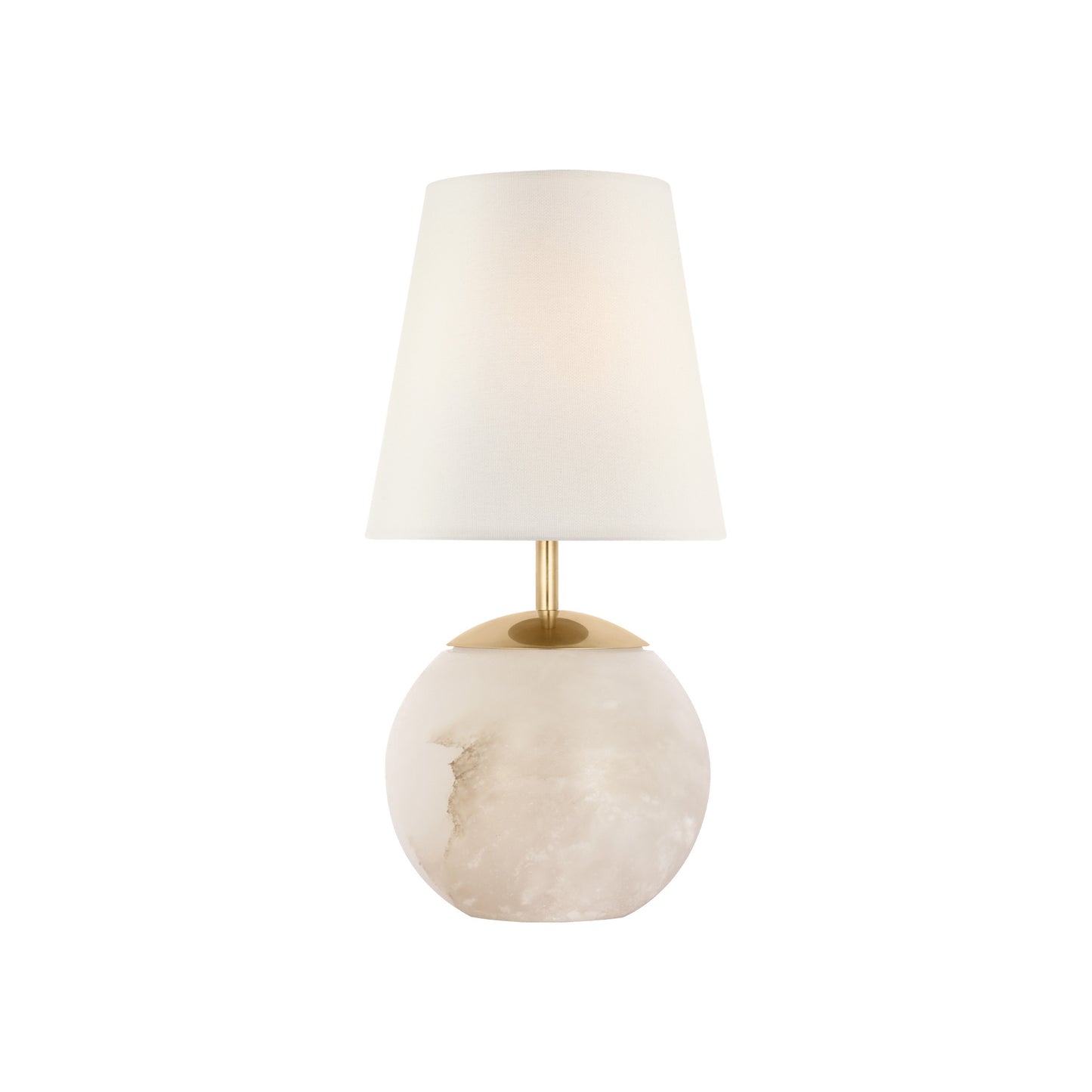 Terri 12" Cordless Accent Lamp with Linen Shade