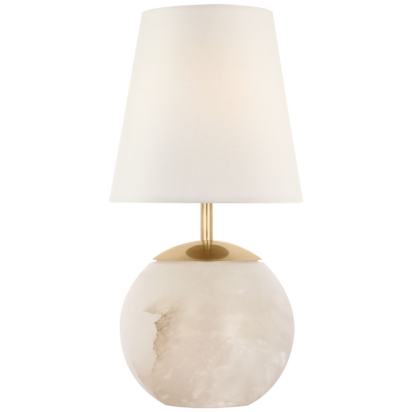 Terri 12" Cordless Accent Lamp with Linen Shade