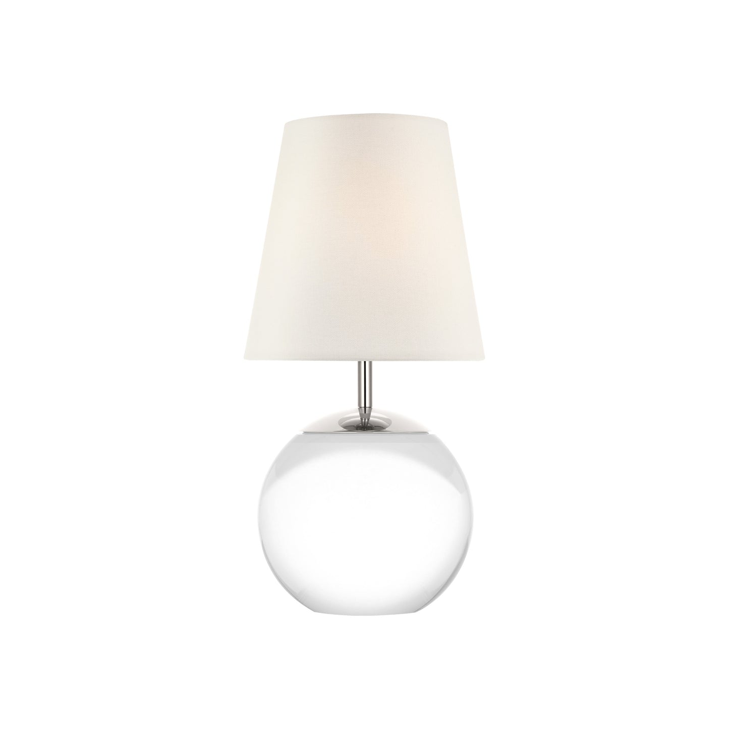 Terri 12" Cordless Accent Lamp with Linen Shade
