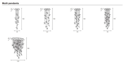 Terzani Angel Falls Pendant