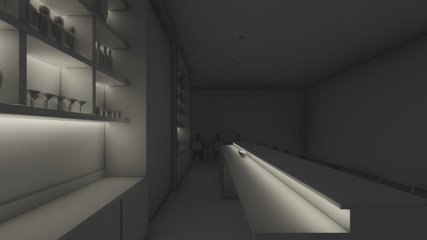 Under bar led task strips