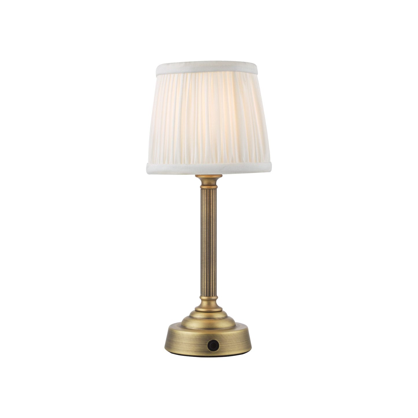 Virgil Rechargeable Table Lamp With Shade