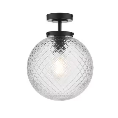 Dar Wayne Semi-Flush Ceiling Light