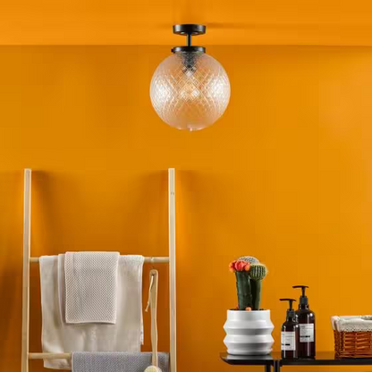 Dar Wayne Semi-Flush Ceiling Light