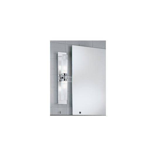 Bathroom 2-Light Wall Bracket IP44 in Chrome