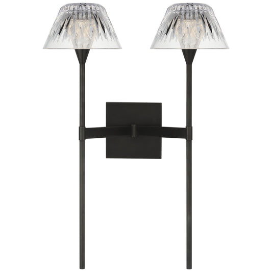 Visual Comfort Blaze 19" 2 Light Tail Sconce