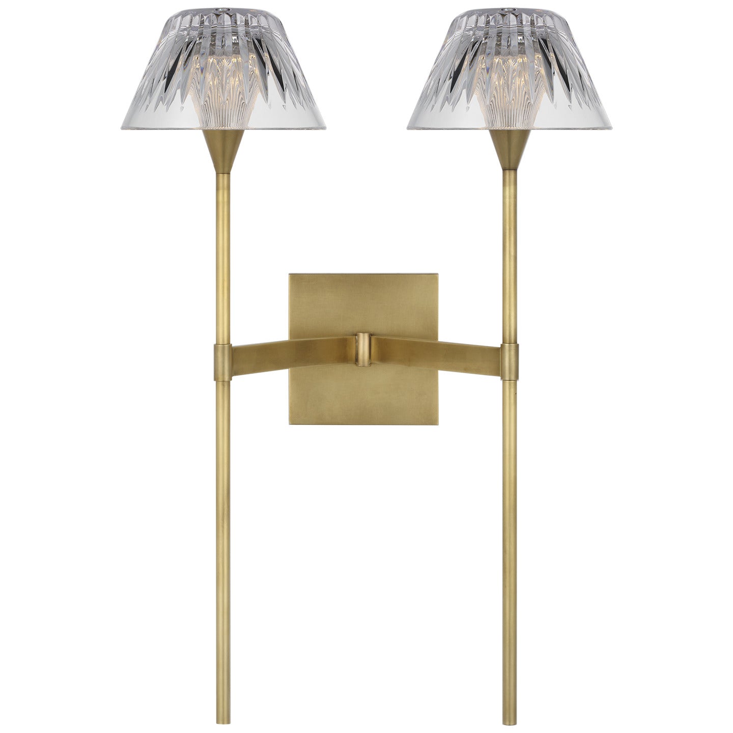 Visual Comfort Blaze 19" 2 Light Tail Sconce