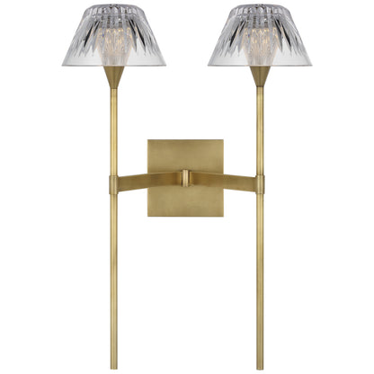 Visual Comfort Blaze 19" 2 Light Tail Sconce