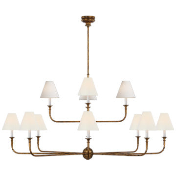 Piaf Grande Two-Tier Chandelier