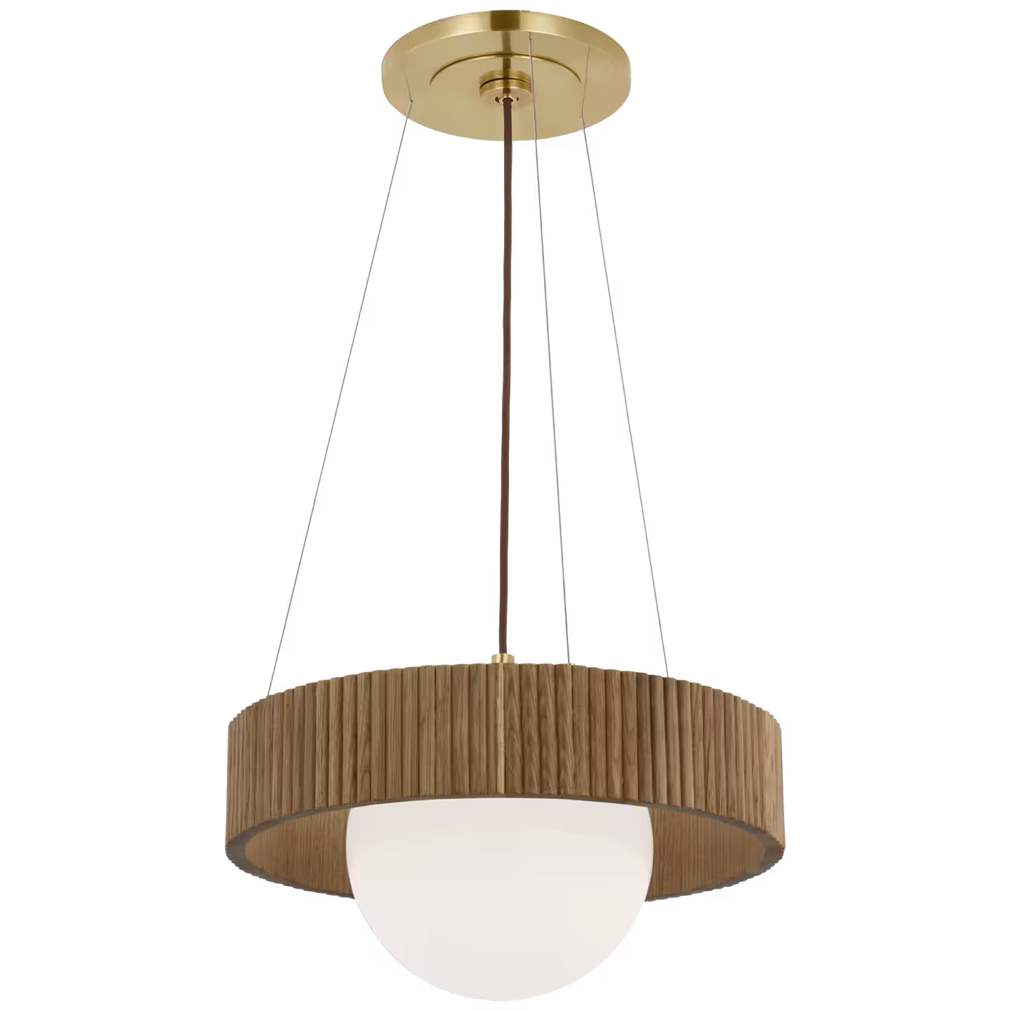 Arena Ring and Globe Chandelier