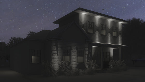 Warm welcoming facade