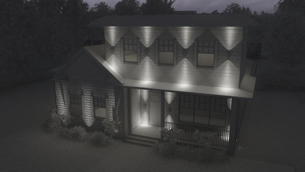 Warm welcoming facade