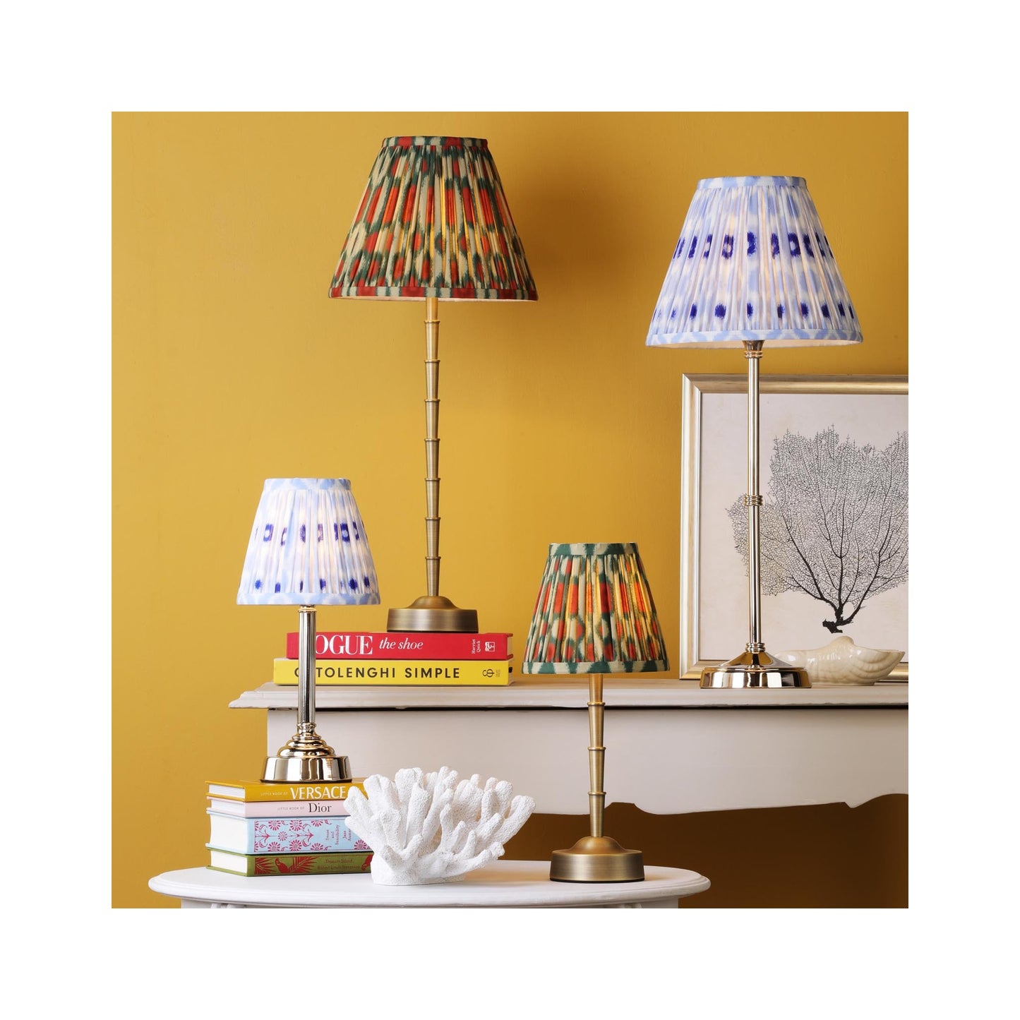 Wyman Rechargeable Table Lamp in Matt Antique Brass
