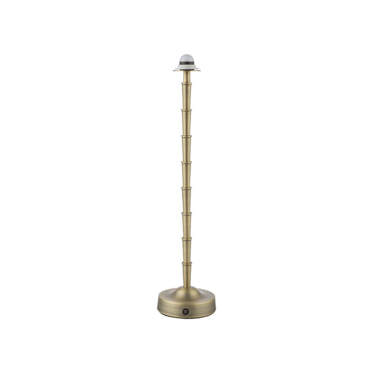 Wyman Rechargeable Table Lamp in Matt Antique Brass
