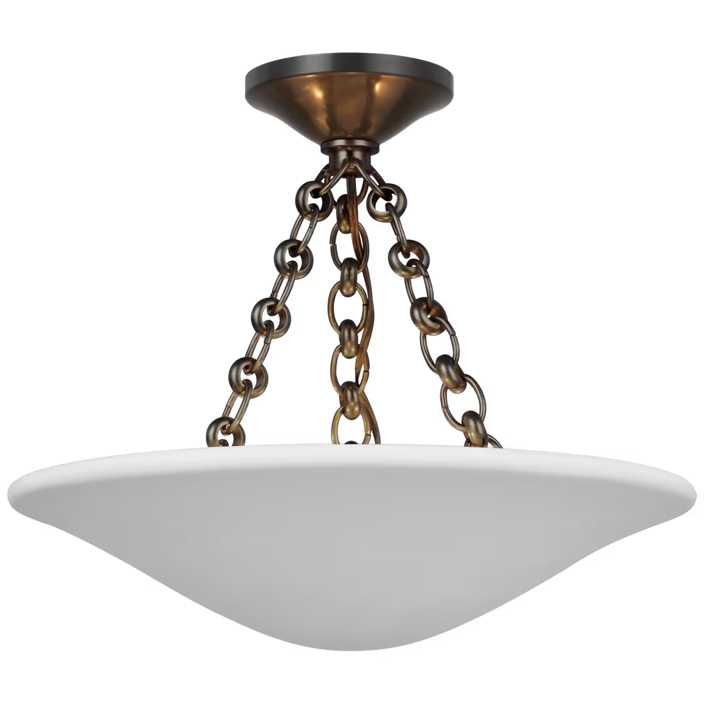 Mollino 16" Semi Flush Mount