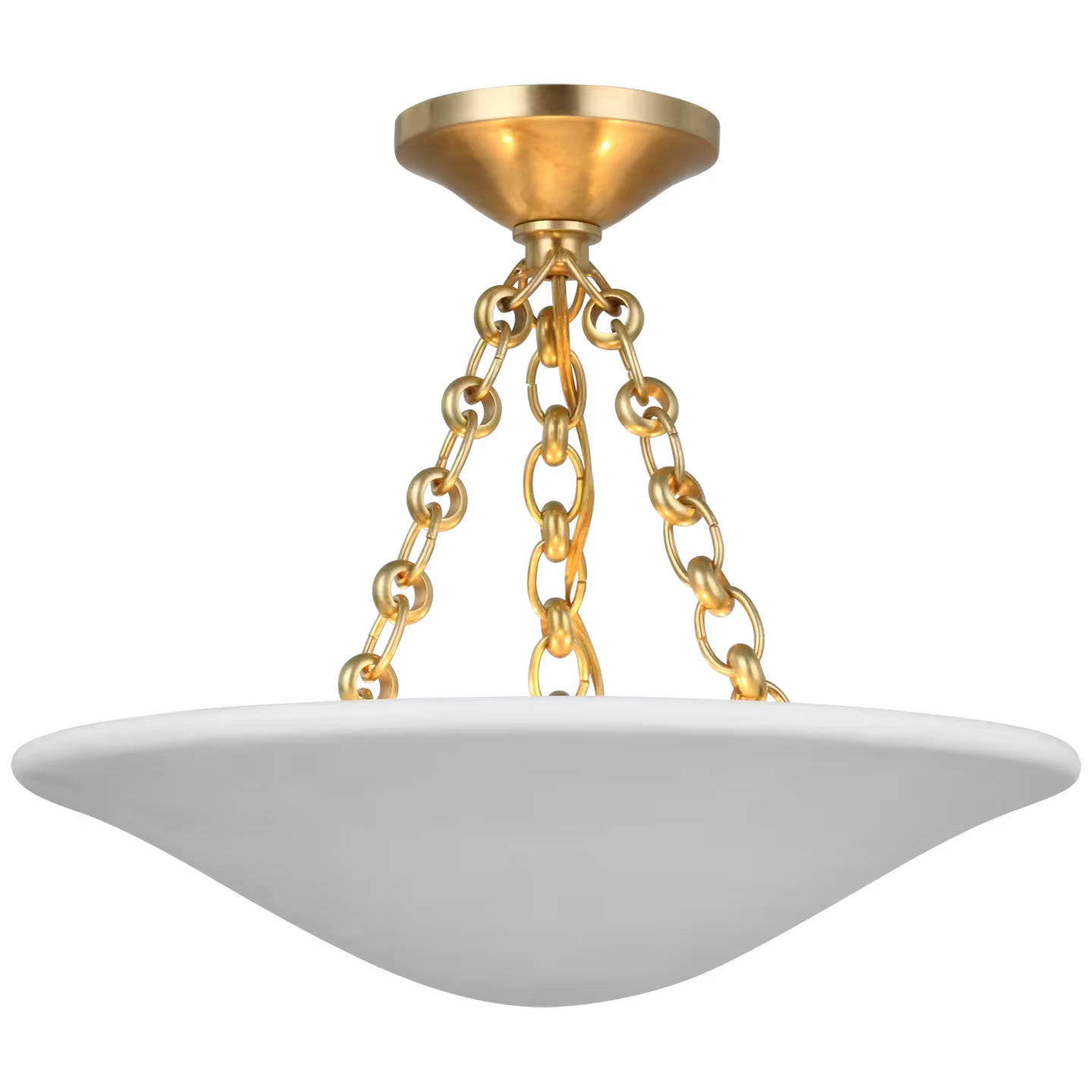 Mollino 16" Semi Flush Mount