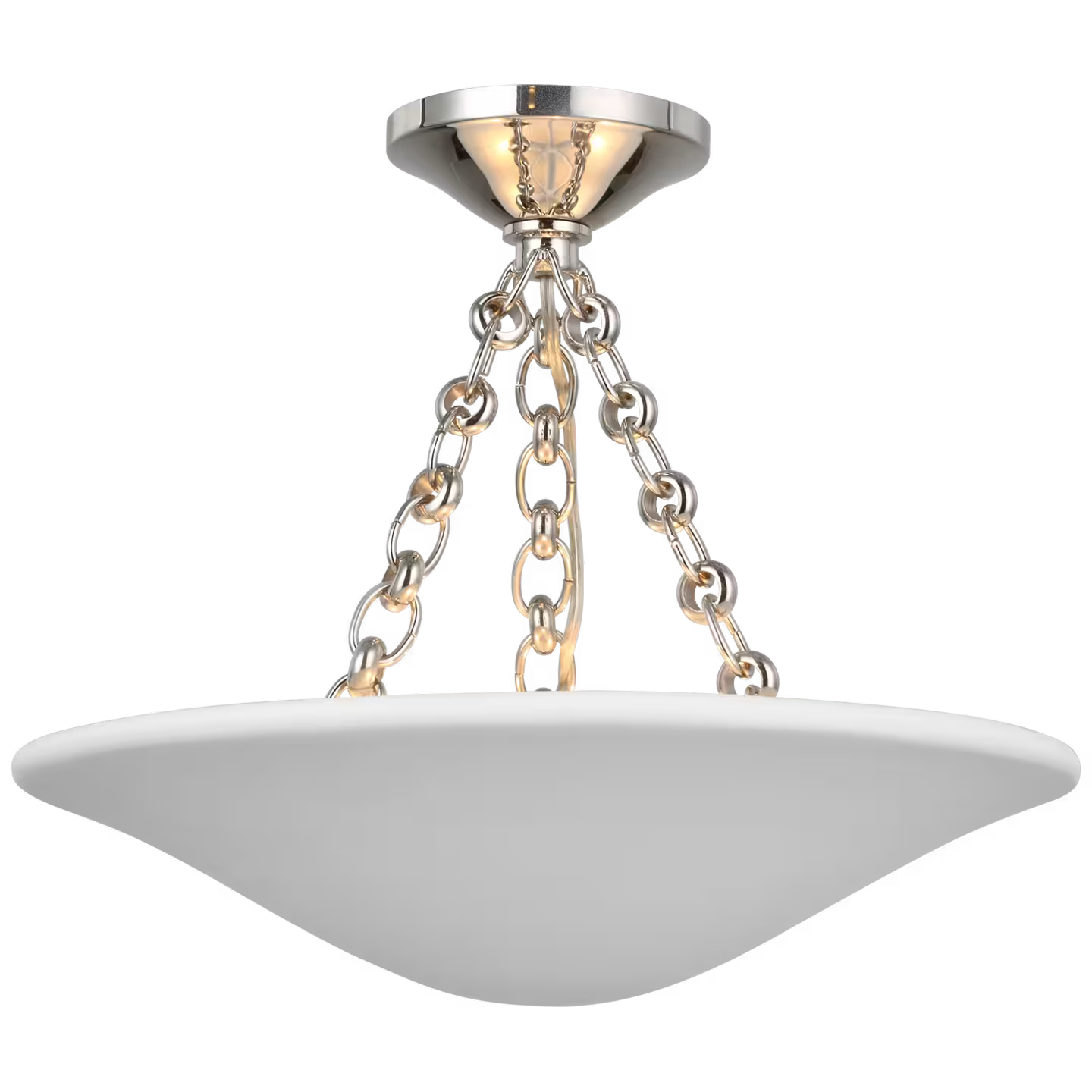 Mollino 16" Semi Flush Mount