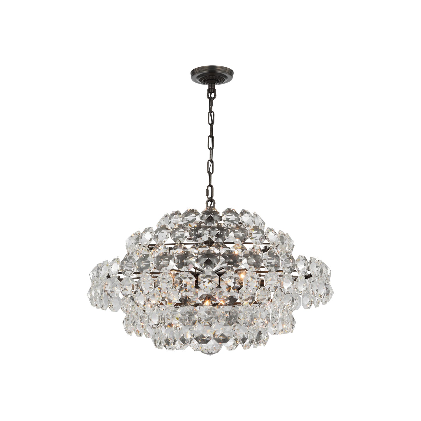 Sanger Chandelier with Crystal