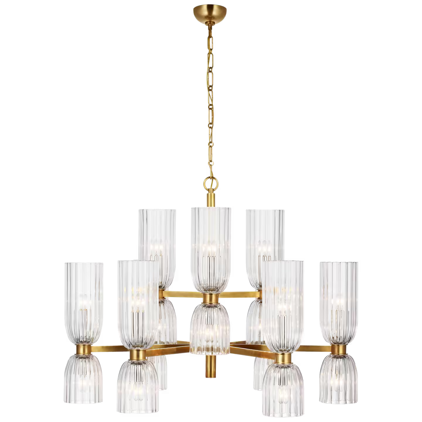 Asalea Two-Tier Chandelier