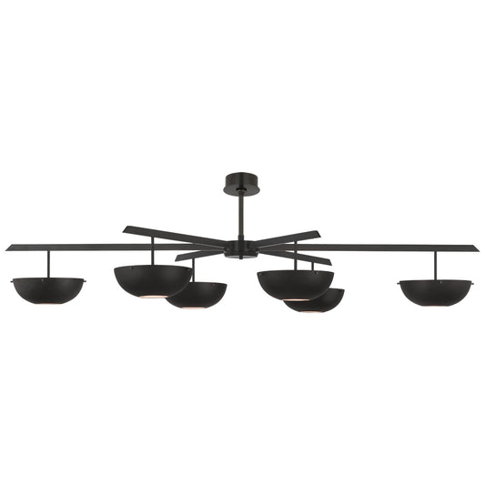 Visual Comfort Valencia Grande Six-Light Chandelier