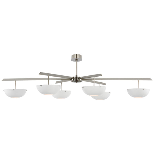 Visual Comfort Valencia Grande Six-Light Chandelier
