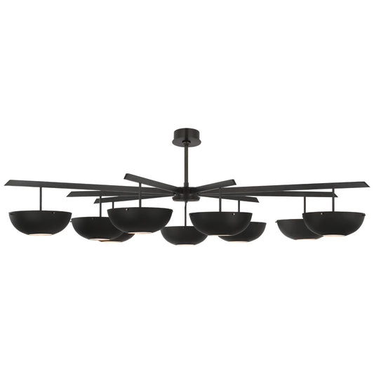 Visual Comfort Valencia Nine-Light Chandelier