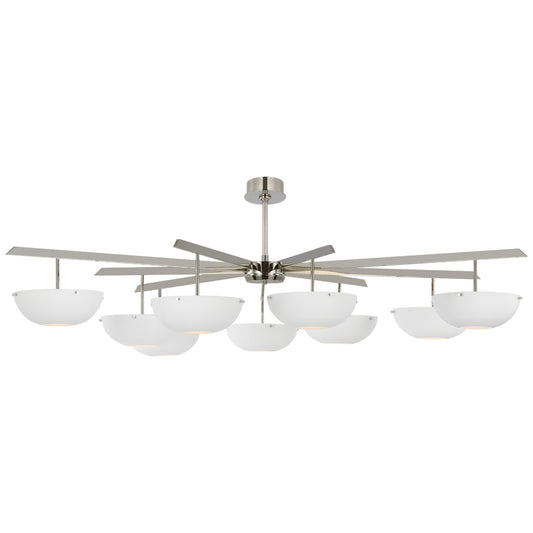 Visual Comfort Valencia Nine-Light Chandelier