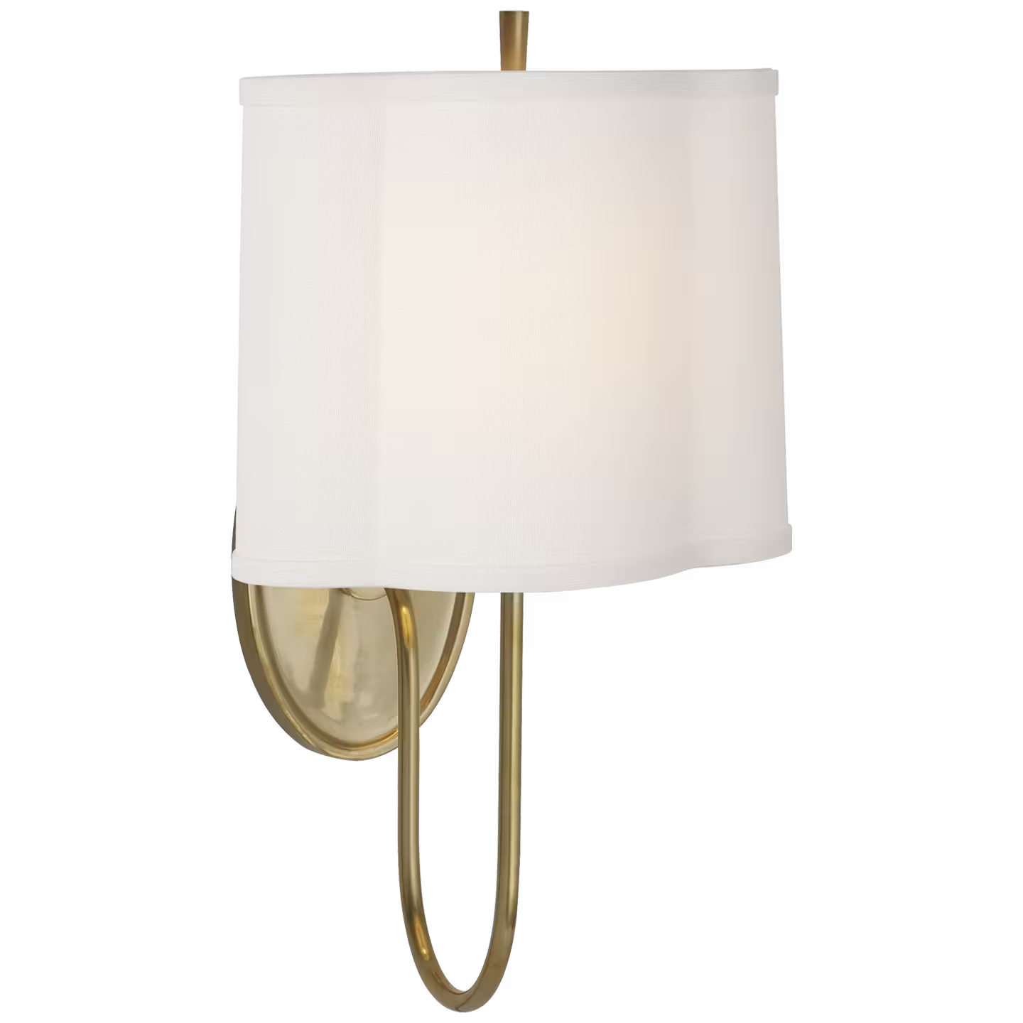 Simple Scallop Wall Sconce