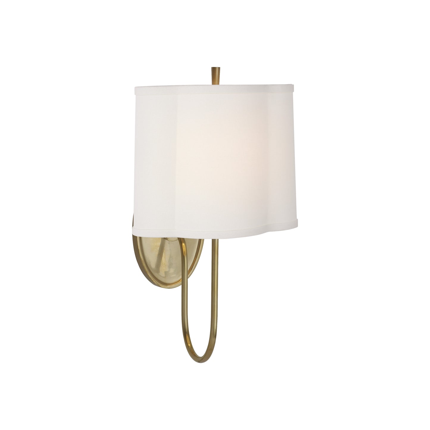 Simple Scallop Wall Sconce